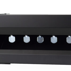 Luftgeværmål Skydekasse 5 stk. magnet.